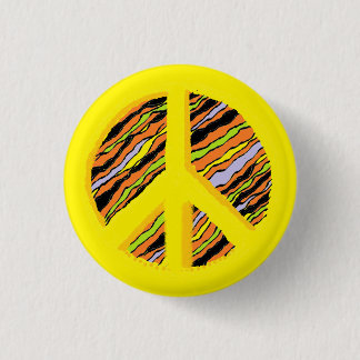Badge Rond 2,50 Cm Bouton de signe de paix