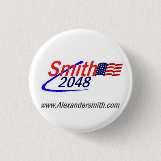 Badge Rond 2,50 Cm Bouton de Smith 2048 (Devant)
