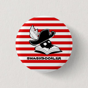 Badge Rond 2,50 Cm Bouton de Swashbookler