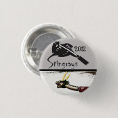 Badge Rond 2,50 Cm Bouton de talent de pastenagues (Devant & derrière)