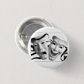 Badge Rond 2,50 Cm Bouton de théâtre (Devant & derrière)