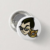 Badge Rond 2,50 Cm Bouton de Thom Raddington Valbrook (Devant & derrière)