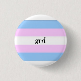 Badge Rond 2,50 Cm Bouton de transport Grrl