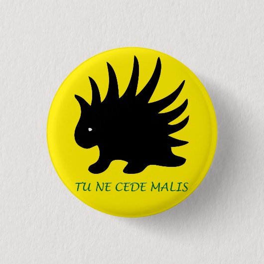 Badge Rond 2,50 Cm Bouton Dégoûtant Espín Libéral - M4 (Devant)