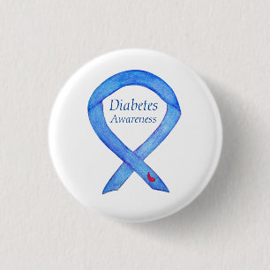 Badge Rond 2,50 Cm Bouton d'épingle personnalisé de sensibilisation a