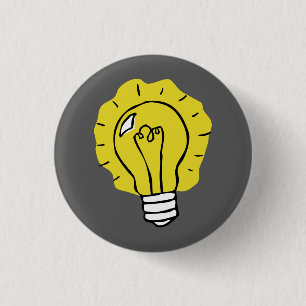 Badge Rond 2,50 Cm Bouton d'illustration d'Eureka Idea