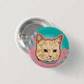 Badge Rond 2,50 Cm Bouton d'imbécile (Devant & derrière)