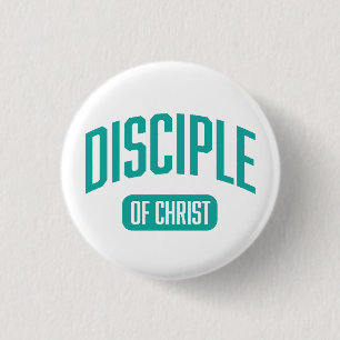 Badge Rond 2,50 Cm bouton Disciple Seagreen