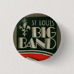 Badge Rond 2,50 Cm Bouton d'orchestre de St Louis