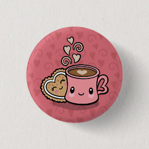 Badge Rond 2,50 Cm Bouton Douceurs