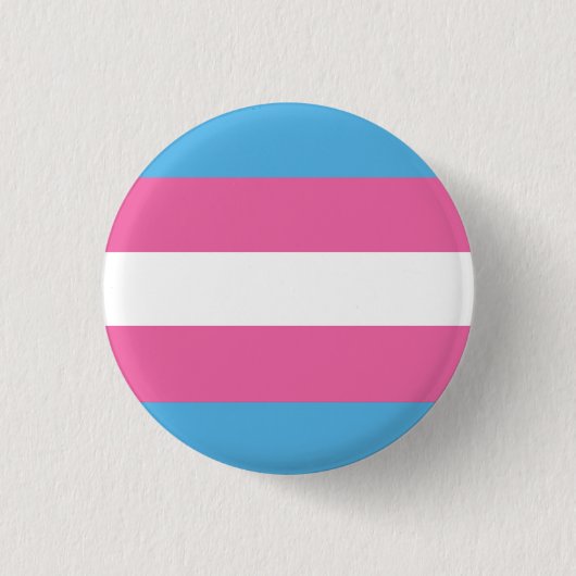 Badge Rond 2,50 Cm Bouton Drapeau De Pride Transgenre (Devant)