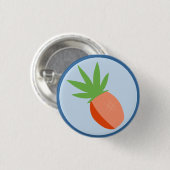 Badge Rond 2,50 Cm bouton du club 1,25 d'ananas de r/Trees" (Devant & derrière)