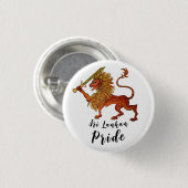 Badge Rond 2,50 Cm Bouton du drapeau sri lankais (Devant & derrière)