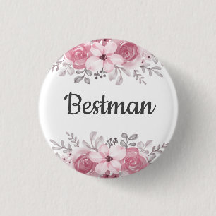 Badge Rond 2,50 Cm Bouton du garçon d'honneur