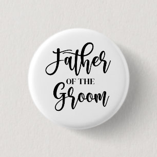 Badge Rond 2,50 Cm Bouton du Père du Marié
