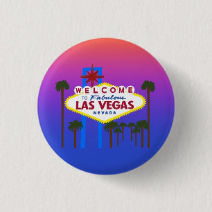 Badge Rond 2,50 Cm Bouton du signe n°3 de Las Vegas