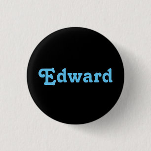Badge Rond 2,50 Cm Bouton Edward