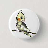 Bouton effarouché de Cockatiel