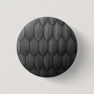 Badge Rond 2,50 Cm Bouton en marbre noir