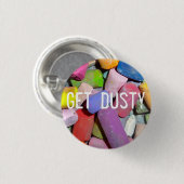 Badge Rond 2,50 Cm Bouton en pastel d'artiste (Devant & derrière)