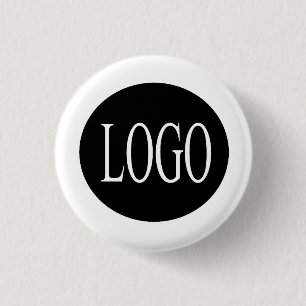 Badge Rond 2,50 Cm Bouton épinglé de logo personnalisable