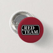Badge Rond 2,50 Cm Bouton Équipe rouge (Devant & derrière)