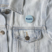 Badge Rond 2,50 Cm Bouton Eugène (En situation)