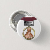 Badge Rond 2,50 Cm Bouton expert de médaille de commandant (Devant & derrière)