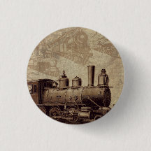 Bouton ferroviaire vintage