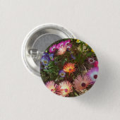 Badge Rond 2,50 Cm bouton fleur (Devant & derrière)