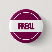 Badge Rond 2,50 Cm Bouton Freal (Devant)