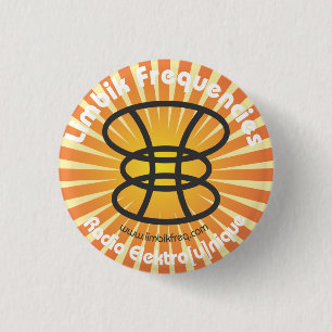 Badge Rond 2,50 Cm Bouton Freq