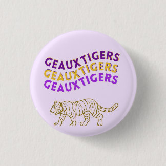 Badge Rond 2,50 Cm Bouton Gameday LSU