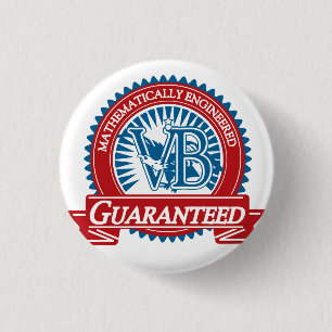 Badge Rond 2,50 Cm Bouton garanti par volume