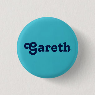 Badge Rond 2,50 Cm Bouton Gareth