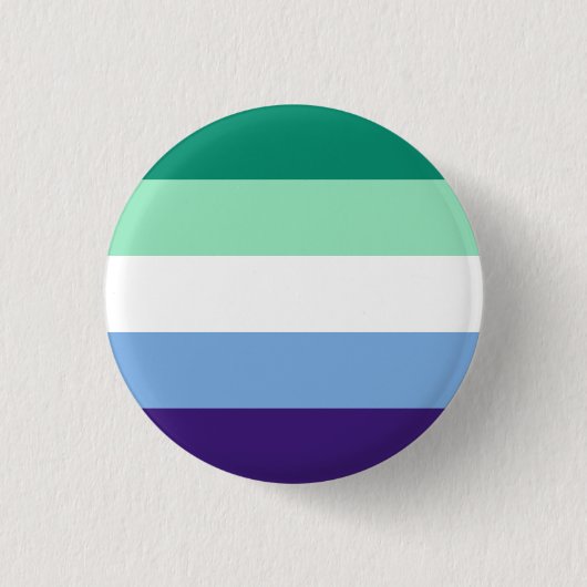 Badge Rond 2,50 Cm Bouton Gay Male Pride (Devant)