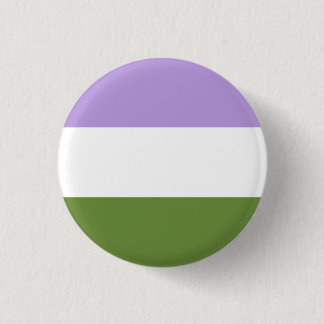 Badge Rond 2,50 Cm Bouton Genderqueer