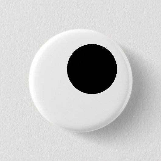Badge Rond 2,50 Cm Bouton Googly Eyes (Devant)