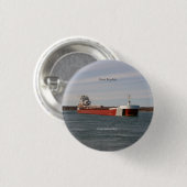 Badge Rond 2,50 Cm Bouton Grande République (Devant & derrière)