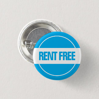 Badge Rond 2,50 Cm Bouton gratuit de loyer