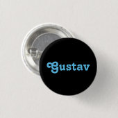 Badge Rond 2,50 Cm Bouton Gustav (Devant & derrière)