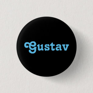 Badge Rond 2,50 Cm Bouton Gustav