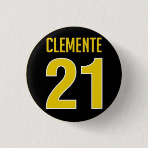 Badge Rond 2,50 Cm Bouton honorifique de Roberto Clemente