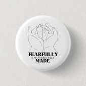 Badge Rond 2,50 Cm Bouton Imago Dei (Devant)