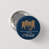 Badge Rond 2,50 Cm Bouton Imam Hussein (Devant & derrière)