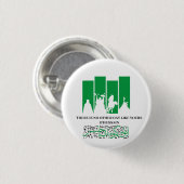 Badge Rond 2,50 Cm Bouton Imam Hussein (Devant & derrière)