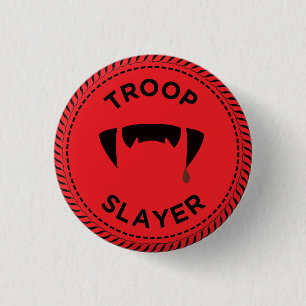 Badge Rond 2,50 Cm Bouton Insigne de la Troop IGGPPCamp