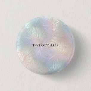 Badge Rond 2,50 Cm Bouton iridescent abstrait moderne