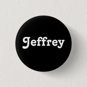 Badge Rond 2,50 Cm Bouton Jeffrey