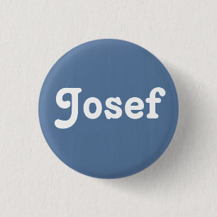 Badge Rond 2,50 Cm Bouton Josef